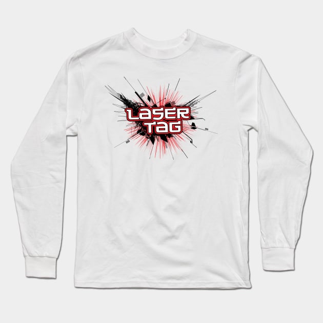 Laser Tag Long Sleeve T-Shirt by TeeeeeeTime